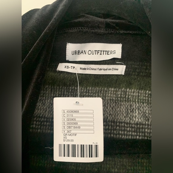 Oversized Urban Outfitters Jacket Robe // XS - Picture 4 of 4